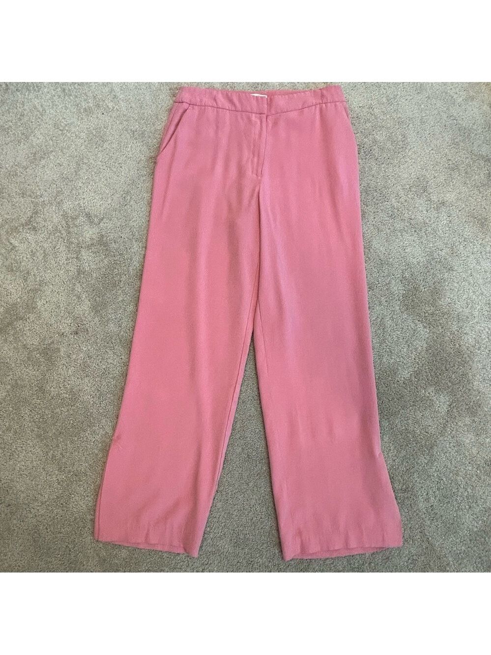 Autres Filles pink trouser dress pants flowy Sz M NWOT 
Classy straight leg